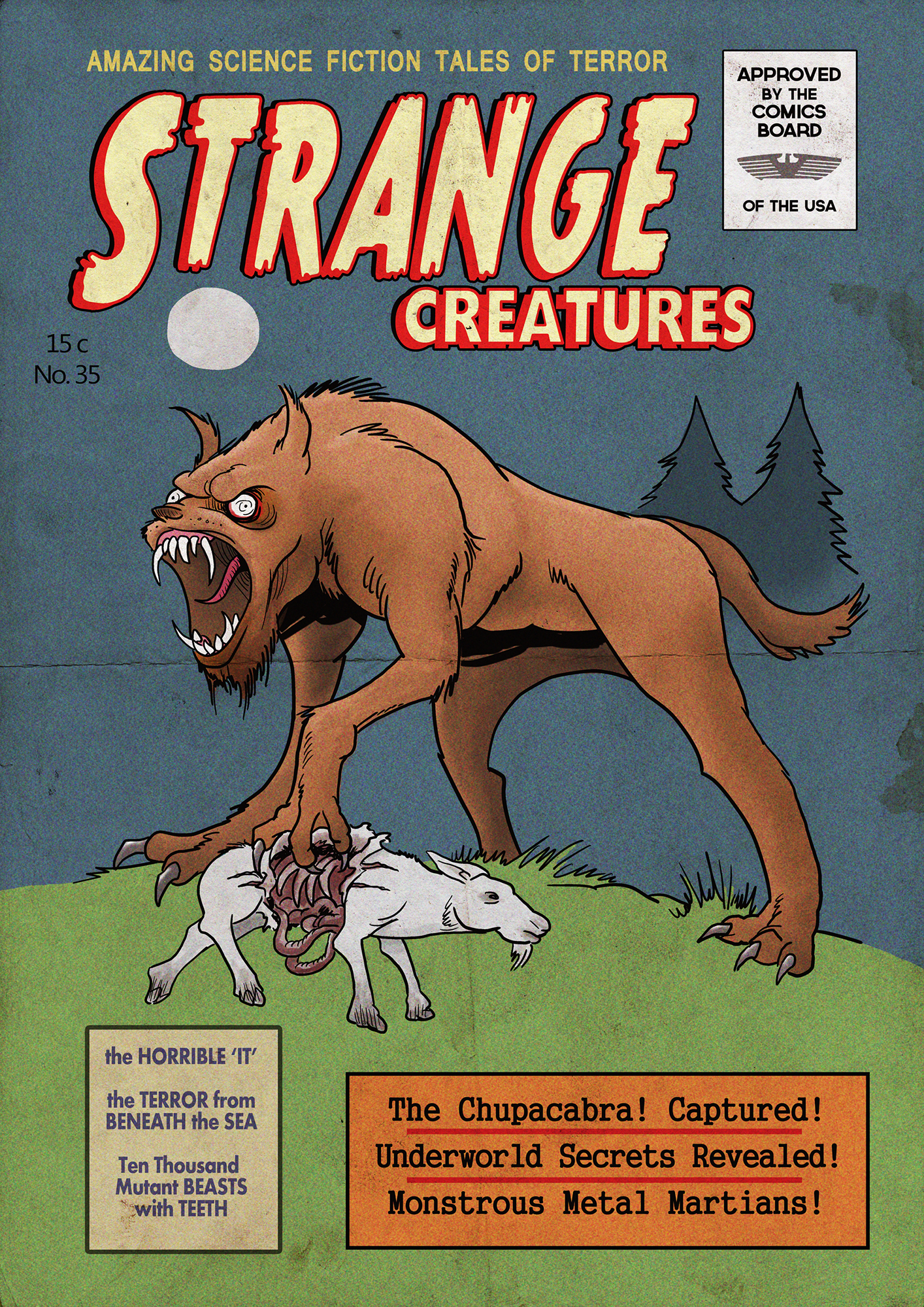 Strange Creatures — Cover Art